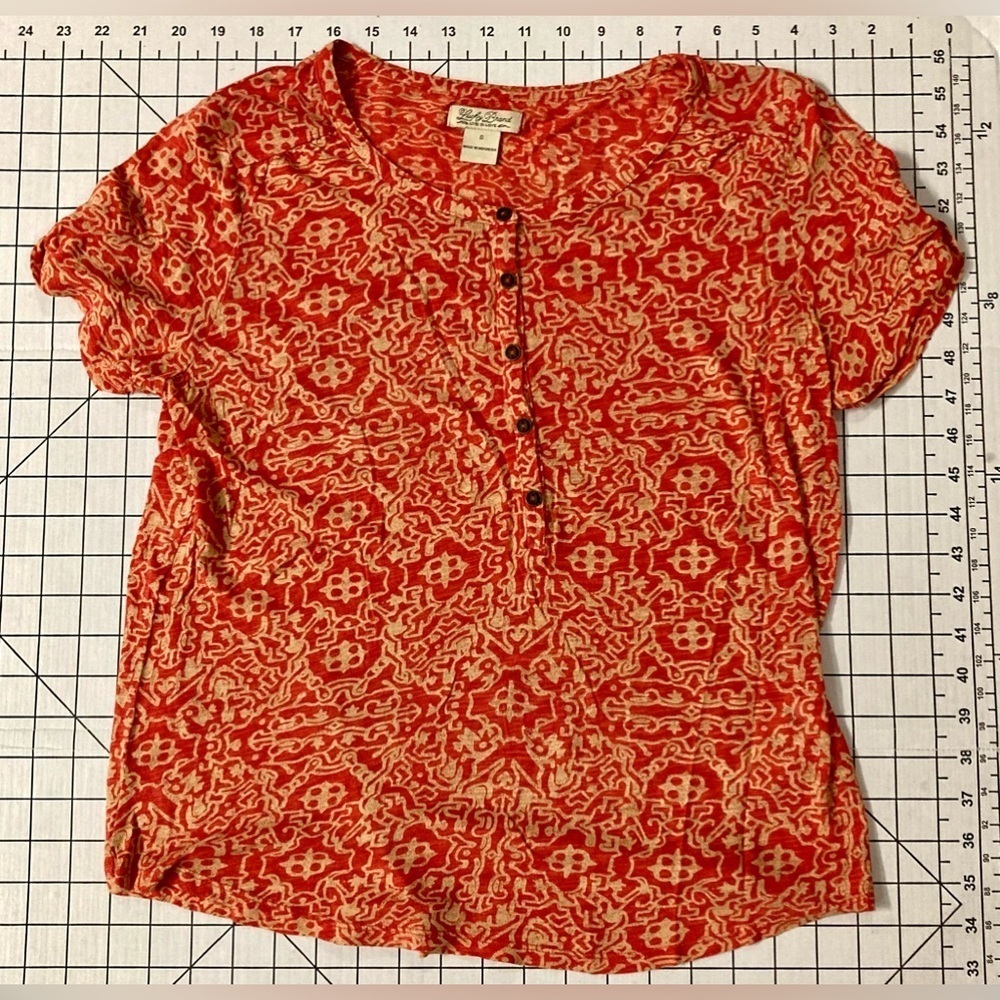 Lucky‎ Brand Women’s Small Button Up Blouse